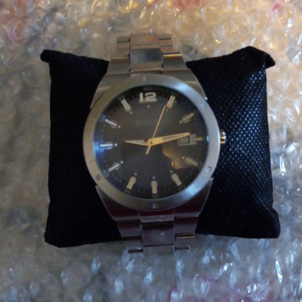 Brand New Men's Bulova Water Resistant Watch /Date